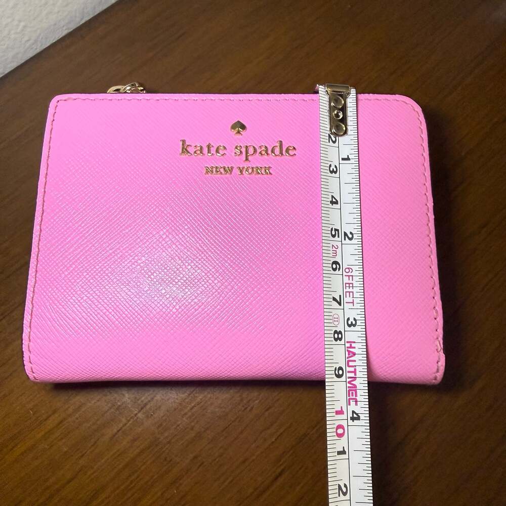 Kate Spade New York Staci Dual Zip Around Crossbody & Wallet Set Peony Blossom - Picture 6 of 16